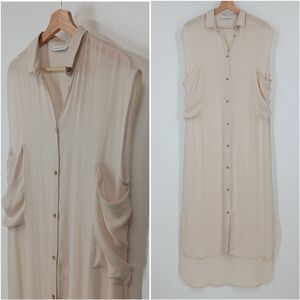 Selected Femme Tabita Long Sleeveless Shirt